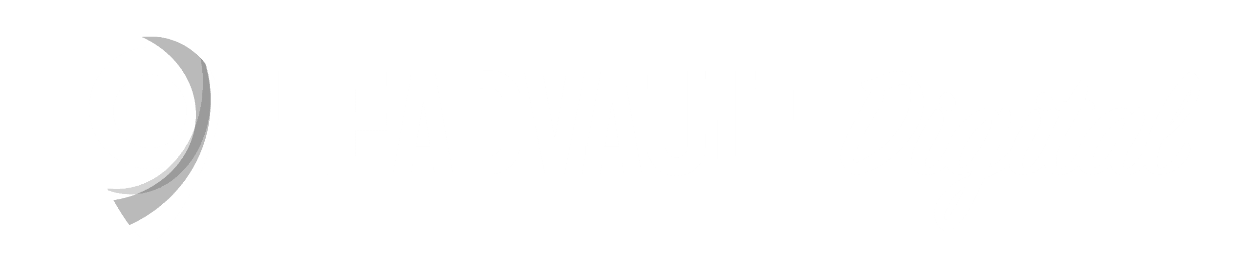 LeadVault Digital Logo - White Inline
